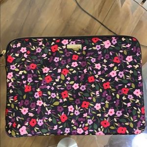 KATE SPADE ♠️ FLORAL LAPTOP CASE